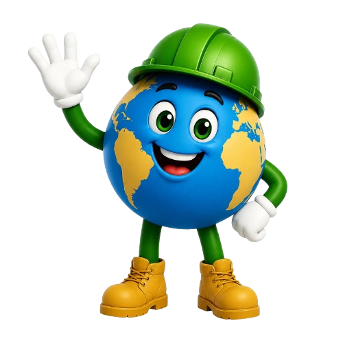 Mascotte ExitBatGreen